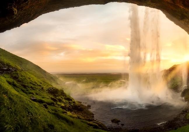 Islandia cascada